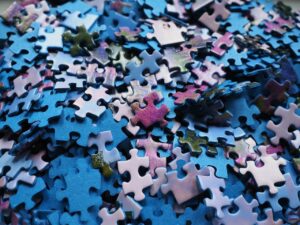 Jigsaw puzzle pieces representing the patience needed to figure out your next career