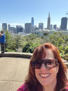 Me outside the iconic Coit Tower in San Francisco